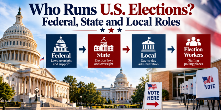 Who runs U.S. elections: federal, state and local election roles